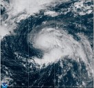 Atlantic Hurricane Gabrielle swirls southeast of Bermuda as Tropical Storm Narda forms off Mexico