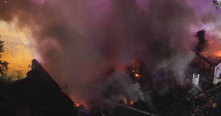 2-alarm fire at a Gloucester City warehouse shuts down Route 130 in both directions