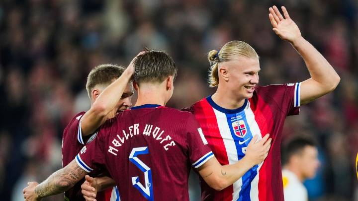 Erling Haaland scores 5 with stitches as Norway routs Moldova 11