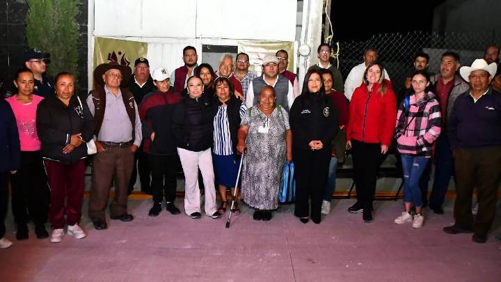 Tulancingo: alcaldesa entrega obra de pavimentación en Metilatla