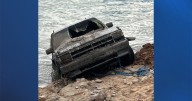 Death investigation underway after remains found in vehicle in Lake Powell