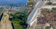El fuego cruza Ourense por Seixalbo y Rante