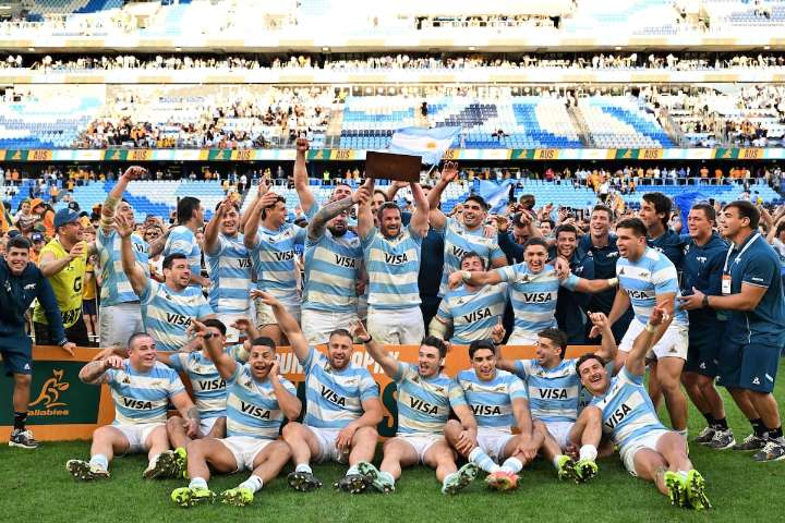 Resultado corto. Los Pumas: 65 minutos de rugby total, 2 puntos de margen y sobrevida en el Rugby Championship