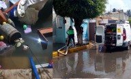 Inundan lluvias 20 colonias de Iztapalapa