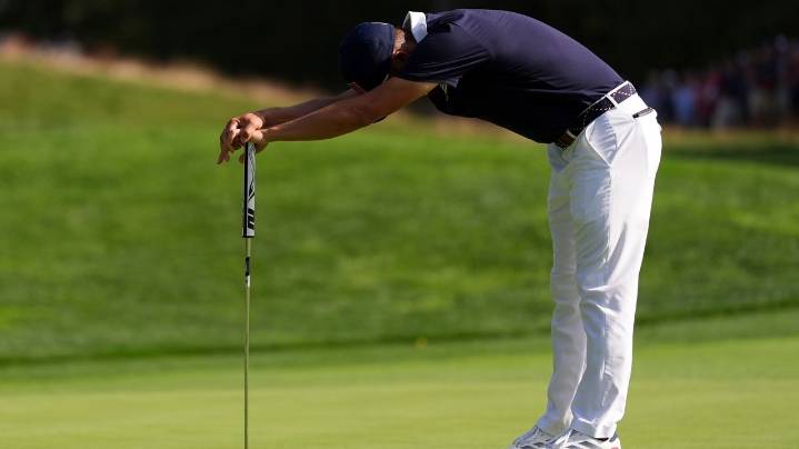 In rematch vs. 'Fleetwood Mac,' US Ryder Cup pairing of English and Morikawa gets the same result