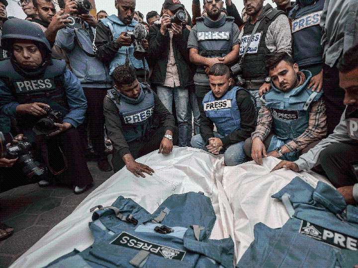Israel ha asesinado a 250 periodistas en Gaza