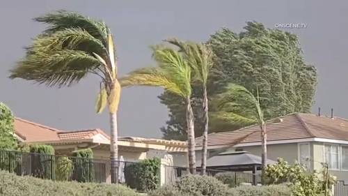 Inland Empire experimenta un clima extremo con tormentas eléctricas atravesando el sur de California
