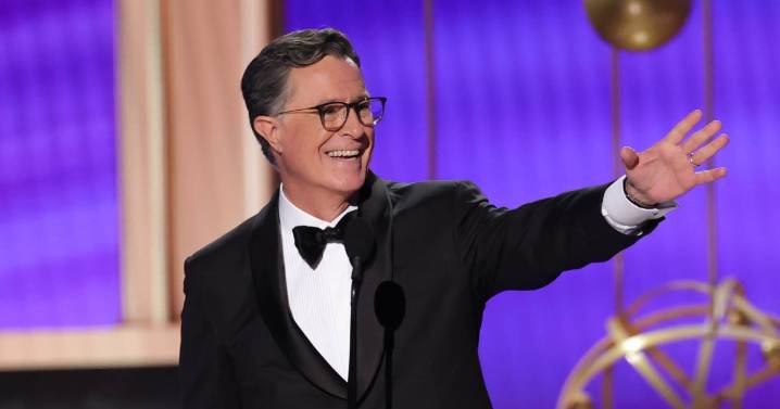 What Stephen Colbert Said About His Show's Cancellation at Emmys