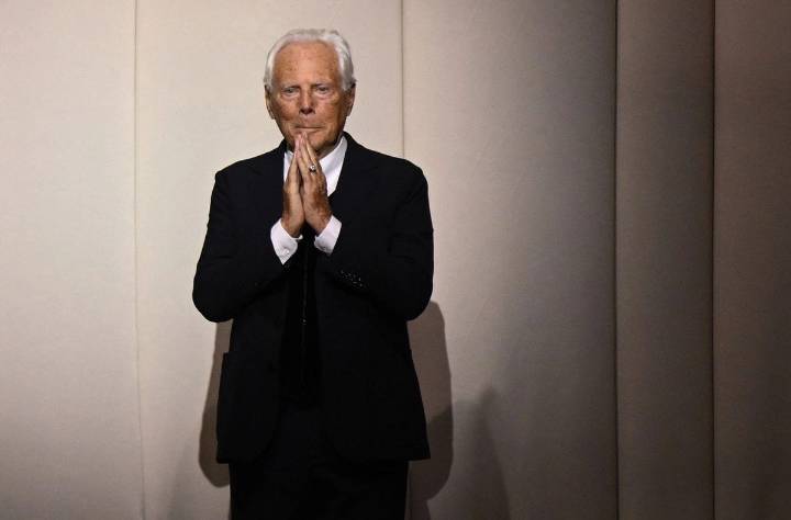 Muere a los 91 años Giorgio Armani, pilar del diseño de moda