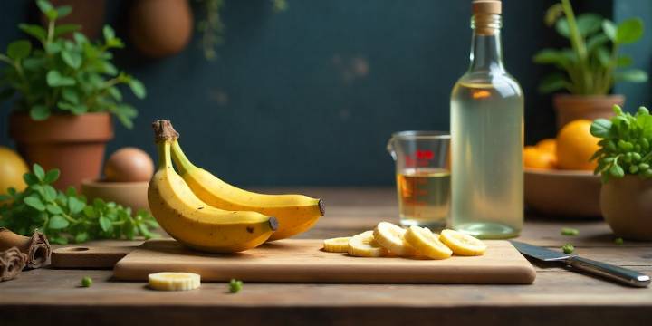 Cáscara de plátano con vinagre: para qué sirve esta mezcla y qué beneficios tiene