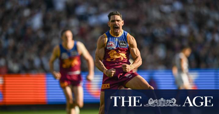 AFL grand final - Geelong Cats v Brisbane Lions at MCG