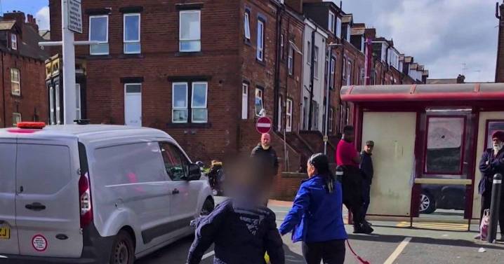 Tesco worker wrestles with suspected shoplifter to recover stolen goods in viral clip
