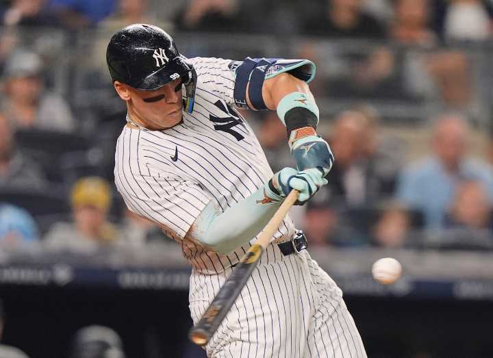 Yankees’ Aaron Judge joins exclusive home run club, tying MLB record