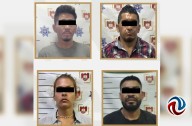 Detienen a cuatro que tenían órdenes de aprehensión
