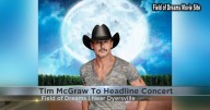 Tim McGraw, Nickelback draw 33K to Dyersville's Field of Dreams