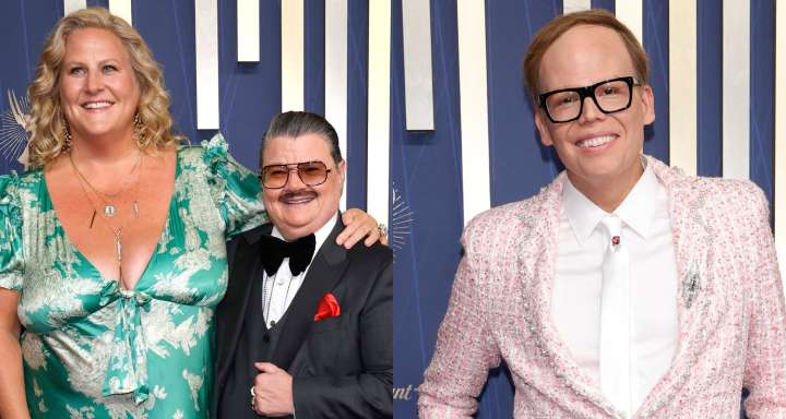 Bridget Everett, Murray Hill, & Jeff Hiller Bring ‘Somebody Somewhere’ to Emmys 2025 | 2025 Emmy Awards, Bridget Everett, Emmy Awards, jeff hiller, Murray Hil, Somebody Somewhere | Just Jared: Celebri