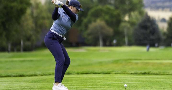 Montana State golfer Eva Heinz breaks program, Big Sky record; Bobcats lead home tournament