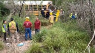 Tráiler choca contra autobús escolar en carretera de Tamaulipas, hay varios alumnos heridos
