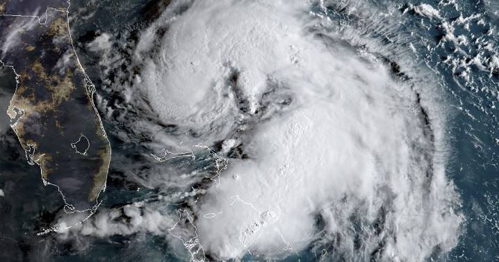 Hurricane Humberto 'rips roof from petrol station' as storm heads for UK