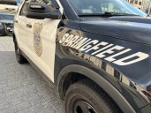 Teens accused of hitting 2 Springfield police cruisers with stolen car