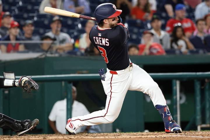 Deadspin | Dylan Crews' homer, James Wood's throw home help Nats beat Pirates