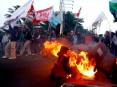 Indonesian students demand release of arrested protesters