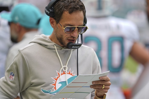 McDaniel pide calma para unos Dolphins sin victorias y de visita a Bills en horario estelar