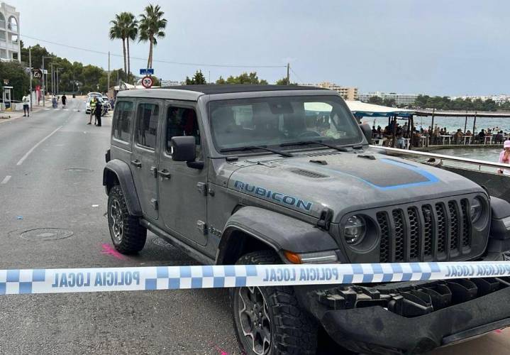 Muere una joven y otras dos resultan heridas tras ser atropelladas por un todoterreno en Ibiza