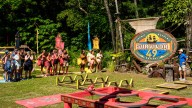 The 49th season of 'Survivor' began with a blindside. See who remains
