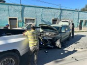 Choque múltiple en zona centro de Zaragoza