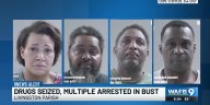 Fentanyl, other drugs seized during drug bust; 5 arrested
