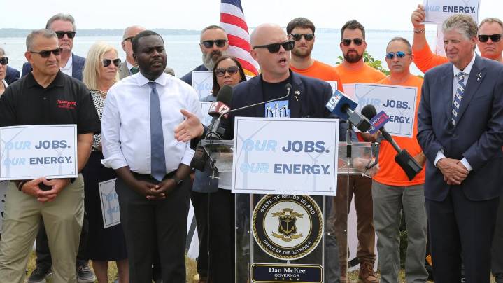 Rhode Island, Connecticut sue Trump over offshore wind farm halt