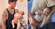 El tierno video de Leo Paredes con su bebé Lautaro: “Me desmayo de amor”
