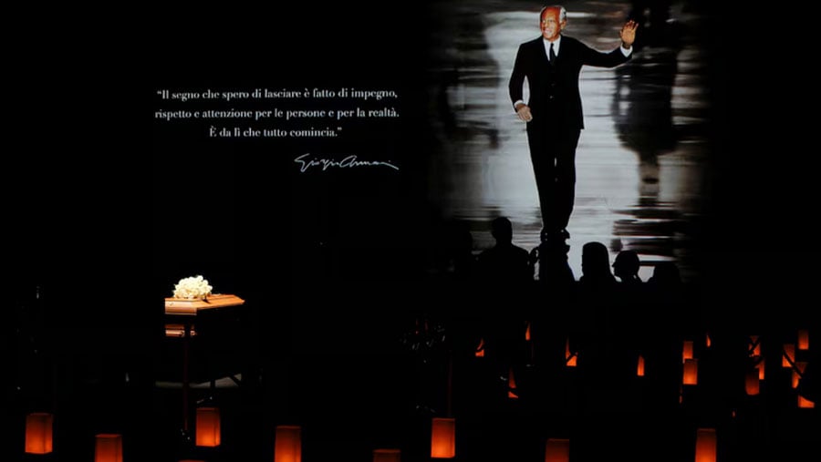 Milán rinde homenaje masivo a Giorgio Armani (+Fotos)