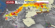 A cool autumn Friday, but smoke still lingers