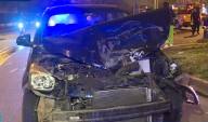 Conductor pierde el control de su vehículo y provoca accidente en calle de Surco