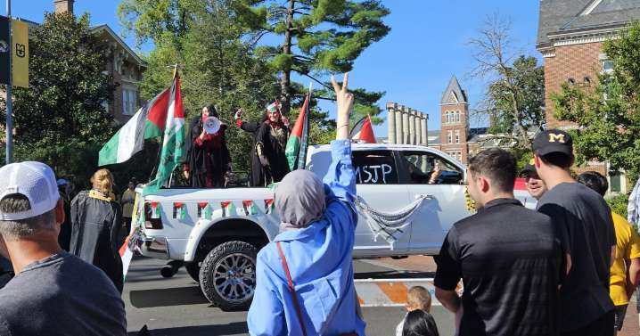 MSJP ordered to remove Gaza sign from homecoming decorations