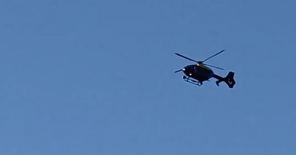 LIVE: Police helicopter circling over Pinhoe in Exeter