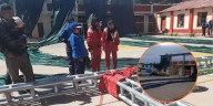 Escolar muere al caerle estructura metálica durante inauguración de obra en colegio de Puno
