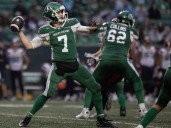 Roughriders set to visit Edmonton Elks on Saturday in Week 17