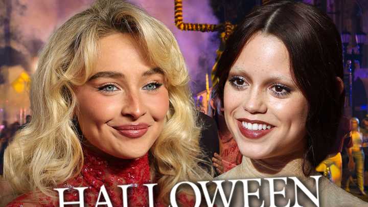 Sabrina Carpenter and Jenna Ortega Hang Out at Halloween Horror Nights