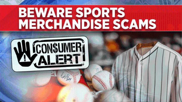 Don’t Get Duped! Ways to spot and avoid sports merchandise scams online