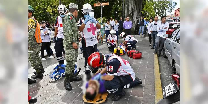 ¡Atentos! Hoy Simulacro Nacional por sismo; suenan alarmas a las 12 horas