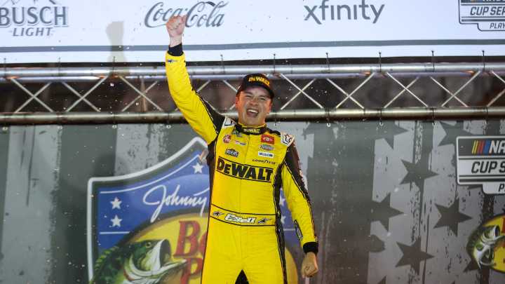 Bell wins NASCAR race at Bristol; four drivers eliminated from playoffs