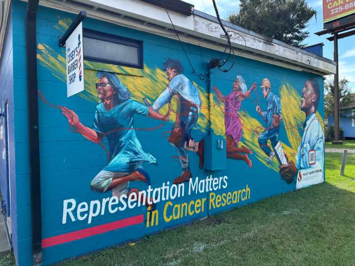Mary Bird Perkins Cancer Center unveils new mural in North Baton Rouge