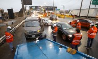 Autopista Ramiro Prialé: pasajeros delatan a conductor informal en operativo de Sutran