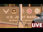 LIVE l Joint Base McGuire-Dix-Lakehurst on lockdown
