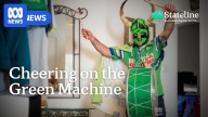 Freezing rain or 12,000km away, these green Vikings will do anything for their beloved Canberra Raiders