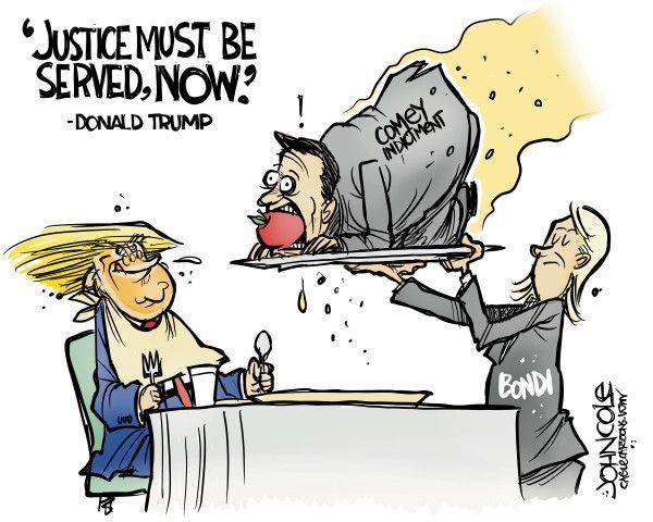 31 political cartoons for September 2025