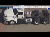 Pursuit suspect tosses object out